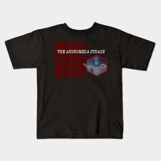 The Andromeda Strain Sci Fi Classic Kids T-Shirt by HellwoodOutfitters